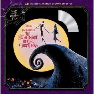 Tim Burton's: The Nightmare Before Christmas Book & CD [With Audio CD] -- Disney